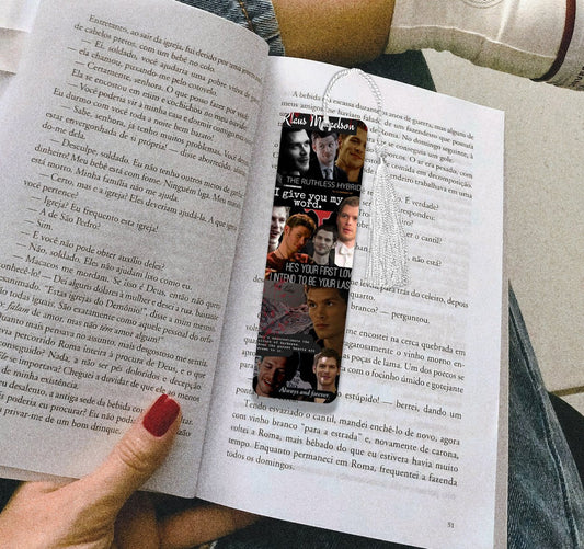 The Original Hot Vampire Guy Bookmark - Starry Skies Austin