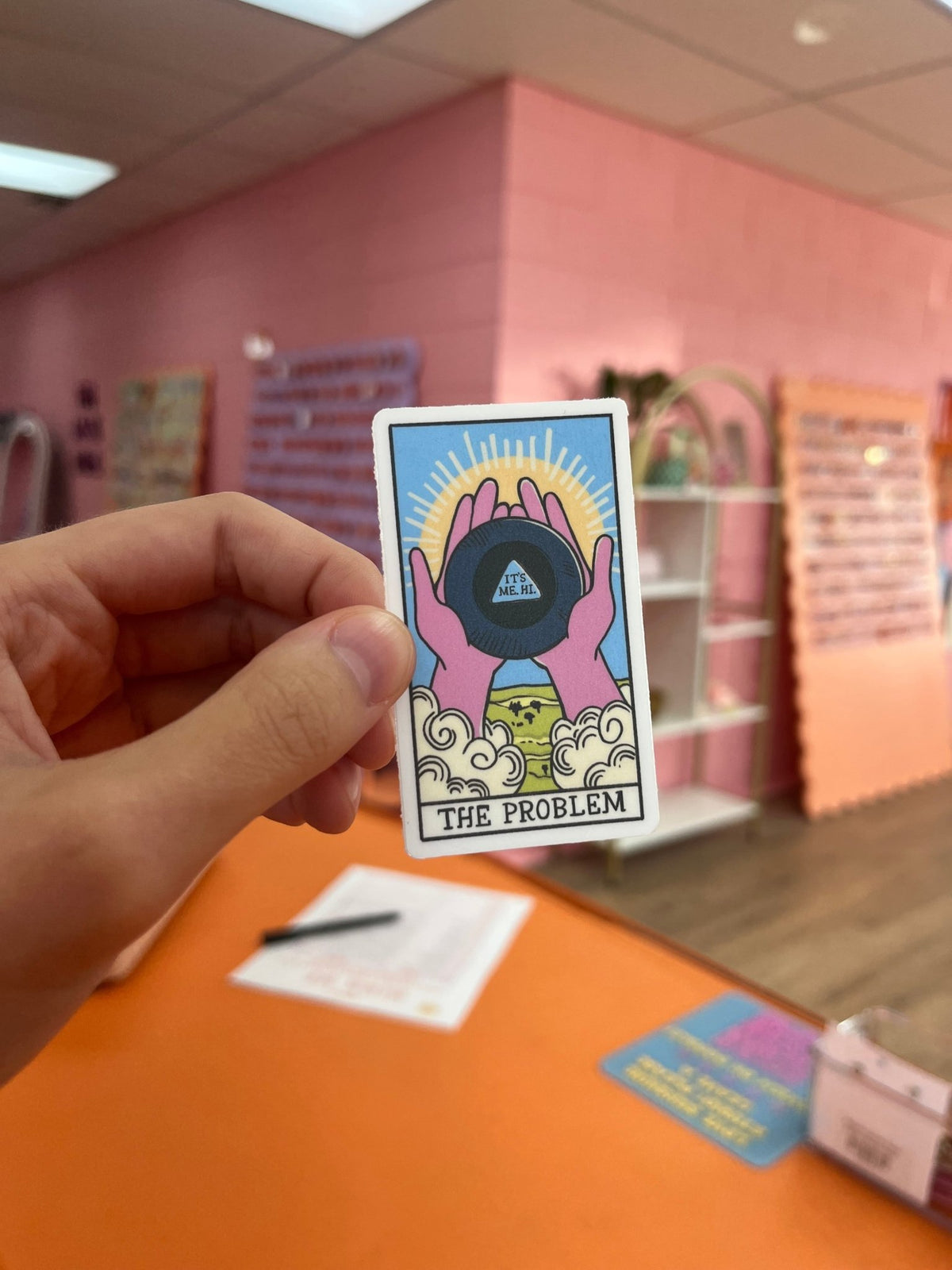 The Problem Sticker - Starry Skies Austin