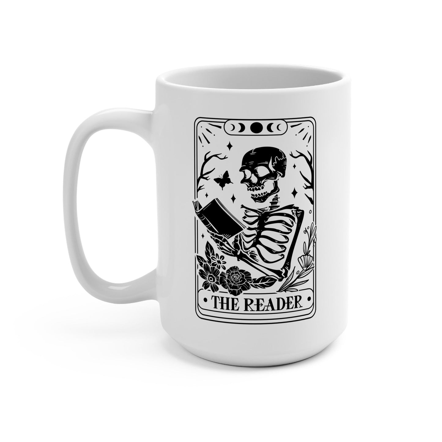 The Reader Glass Cup, Mug & Tumbler with Lid and Straw - Starry Skies Austin