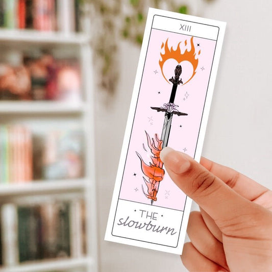 The Slowburn Tarot Card Sparkle Bookmark - Starry Skies Austin