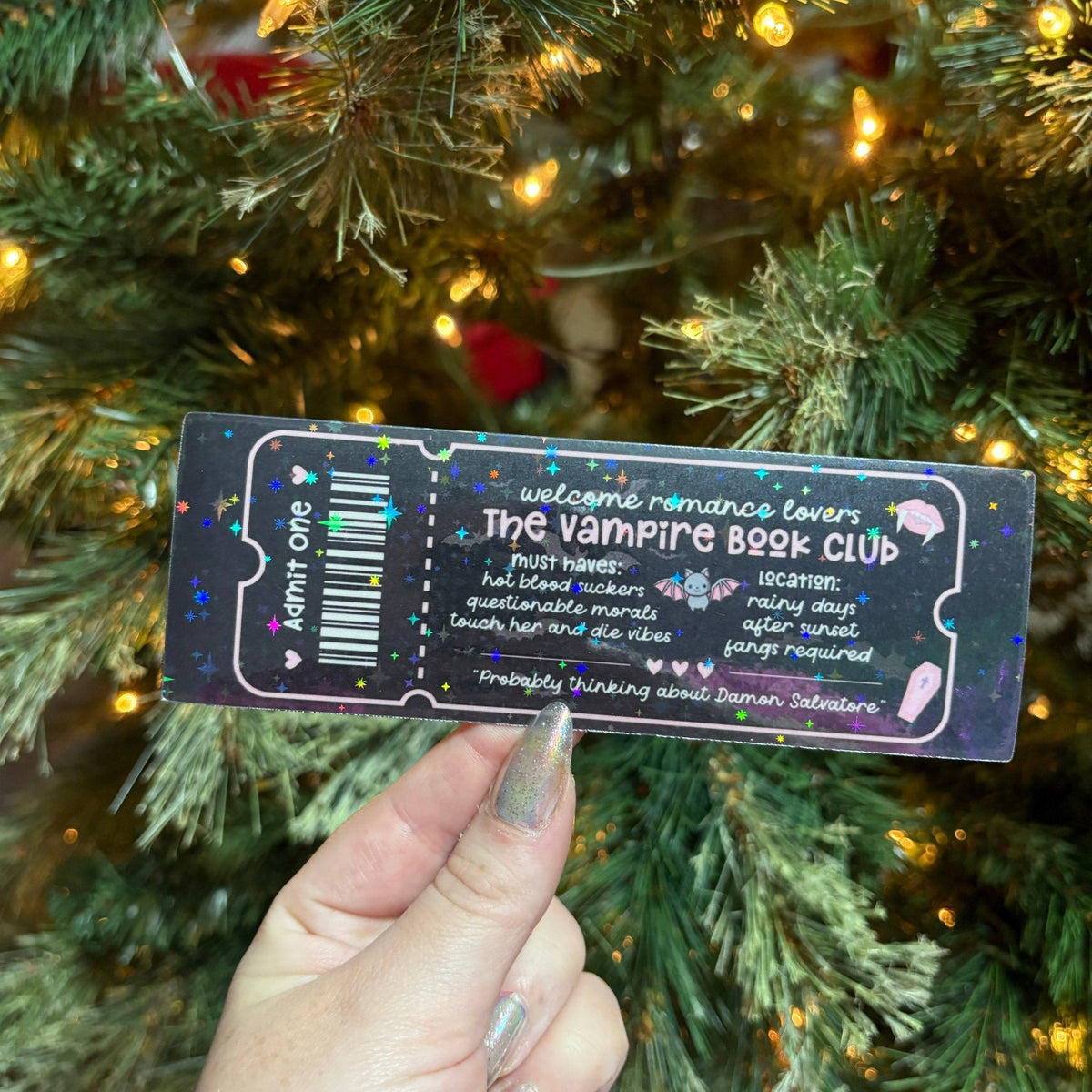 The Vampire Book Club Bookmark - Starry Skies Austin