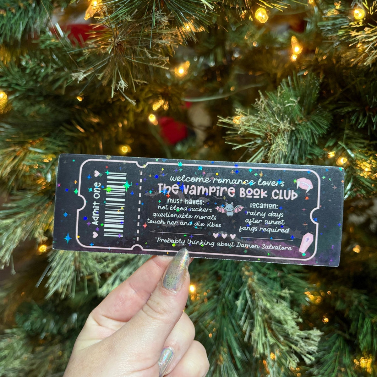 The Vampire Book Club Bookmark - Starry Skies Austin