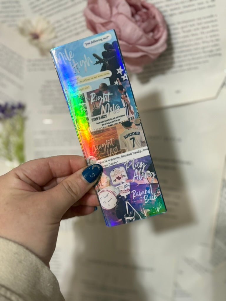 The Windy City Series Inspired Collage Bookmark - Starry Skies Austin