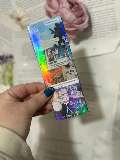 The Windy City Series Inspired Collage Bookmark - Starry Skies Austin