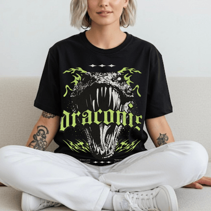 The Zodiac Basalisk Oversized Tee - Starry Skies Austin
