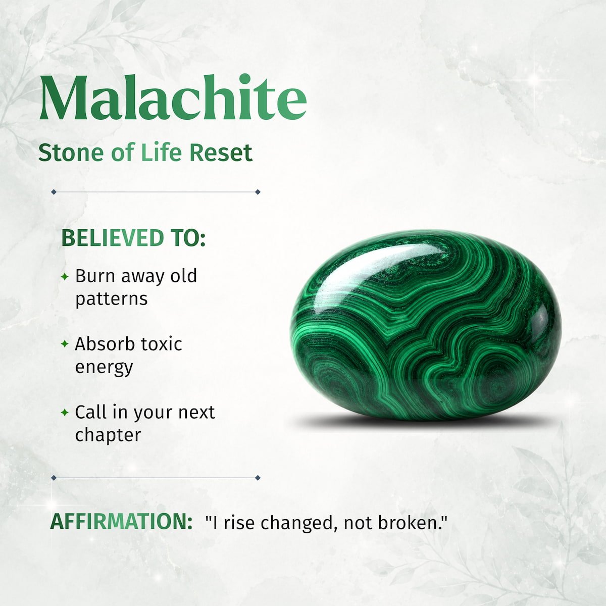 This Changes Everything – Malachite Phoenix Point - Starry Skies Austin
