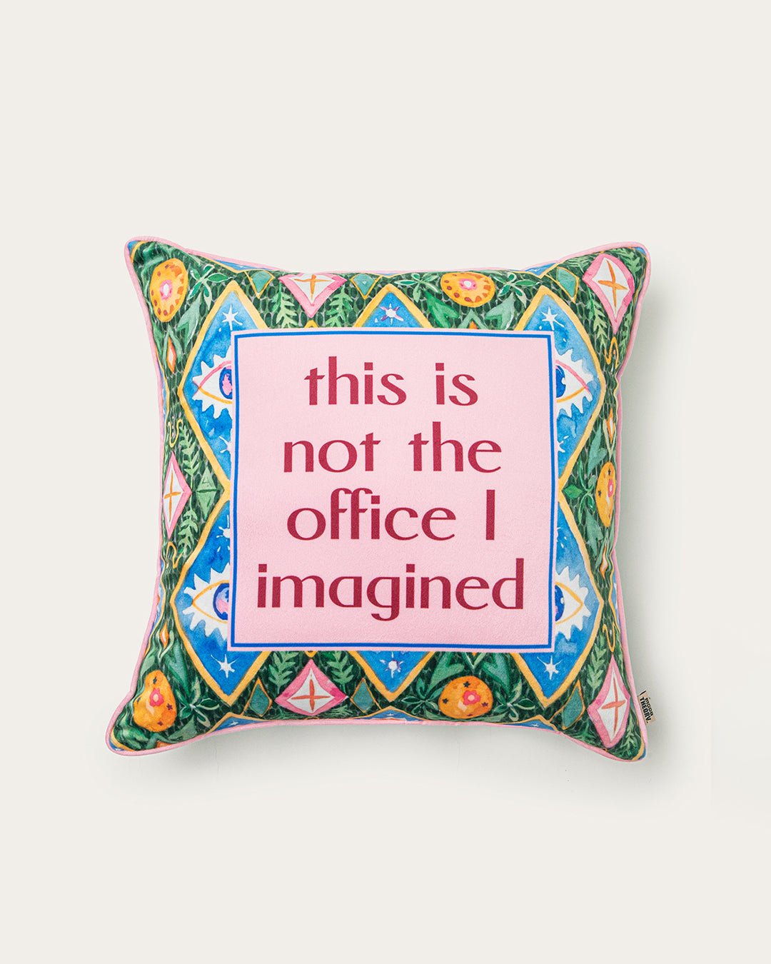 this is not the office I imagined pillow - Starry Skies Austin