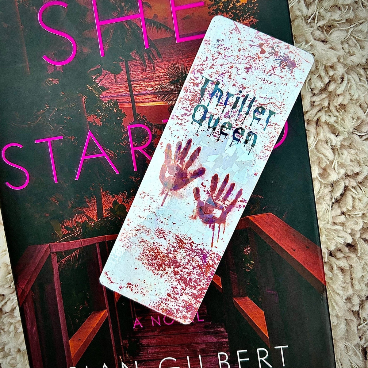 Thriller Queen Bookmark - Starry Skies Austin