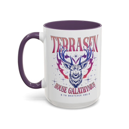 Throne of Glass House Galathynius Mug - Starry Skies Austin