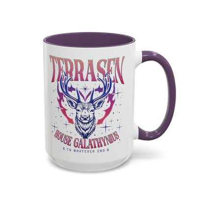 Throne of Glass House Galathynius Mug - Starry Skies Austin