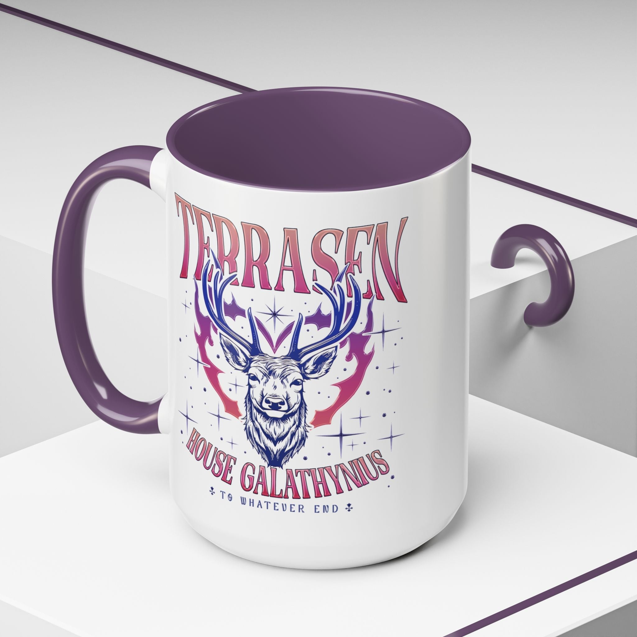 Throne of Glass House Galathynius Mug - Starry Skies Austin