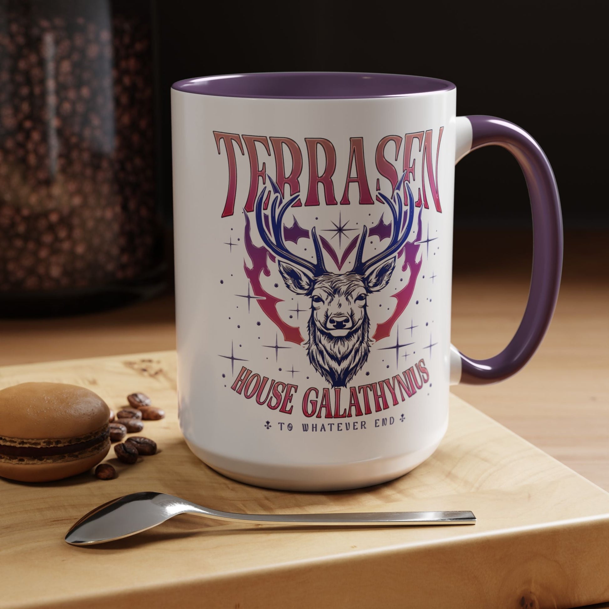 Throne of Glass House Galathynius Mug - Starry Skies Austin
