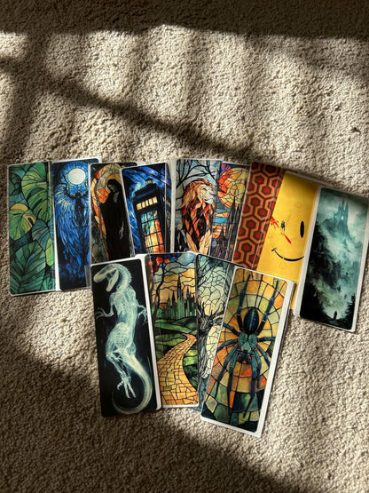 Thrones Dragon Bookmark - Handcrafted Fantasy Bookmark, Dragon Design Inspired by Game, Perfect Gift Of Fantasy - Starry Skies Austin