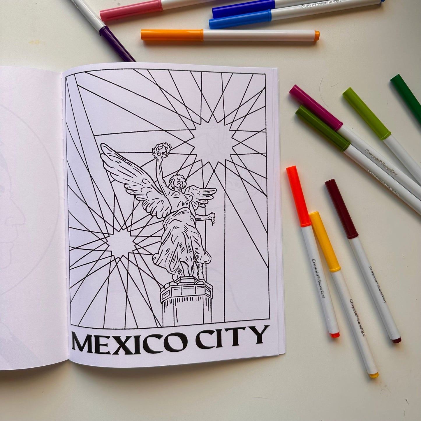 Tierra Sagrada | 48 - Page Coloring Book - Starry Skies Austin