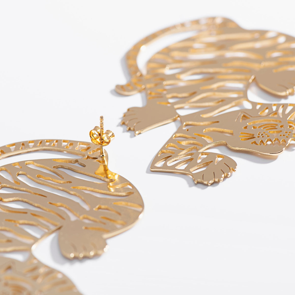 Tiger Earrings - Starry Skies Austin
