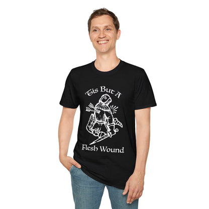 ’Tis But A Flesh Wound T-Shirt - Starry Skies Austin