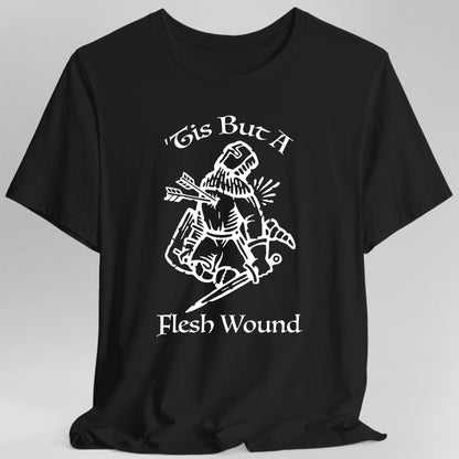 ’Tis But A Flesh Wound T-Shirt - Starry Skies Austin
