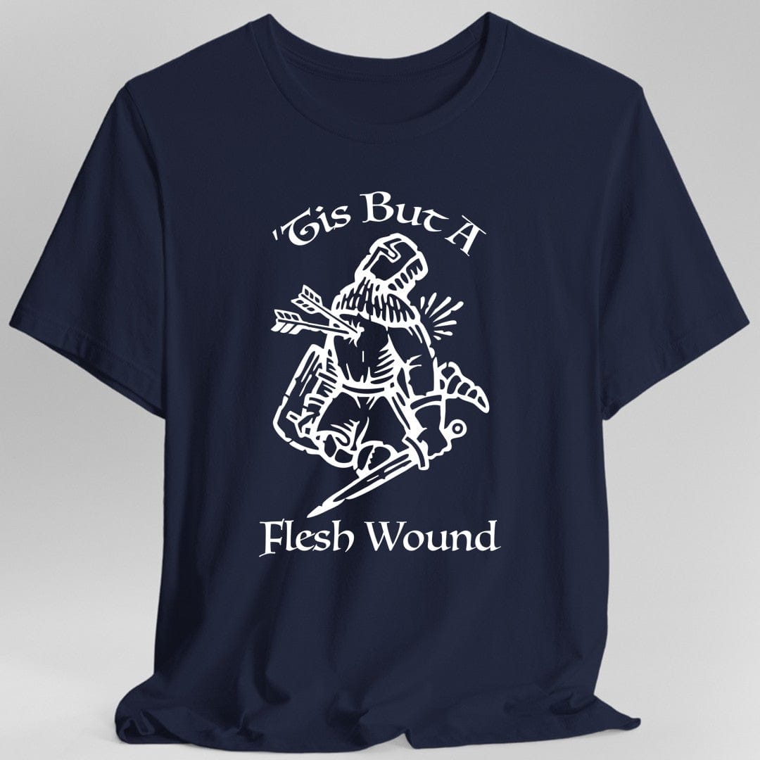 ’Tis But A Flesh Wound T-Shirt - Starry Skies Austin