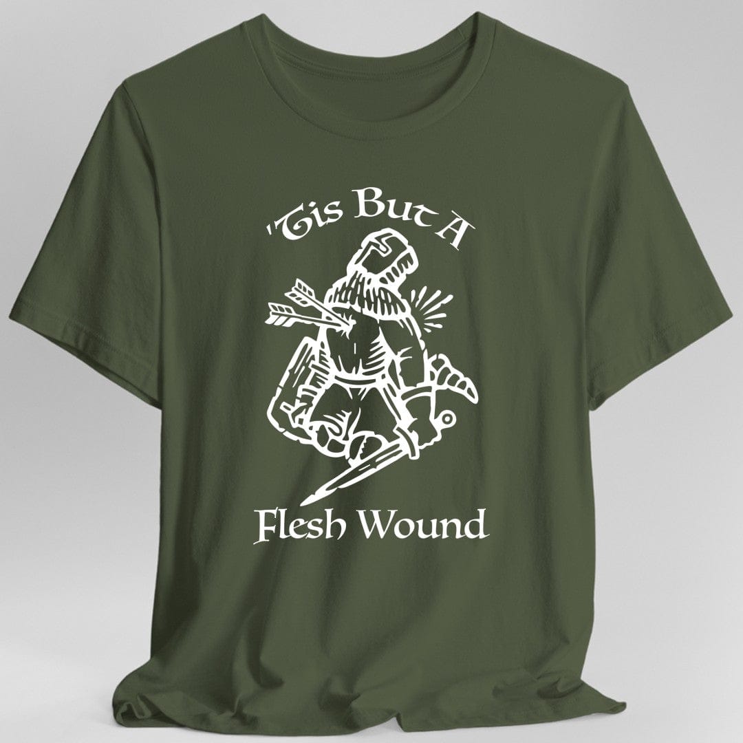 ’Tis But A Flesh Wound T-Shirt - Starry Skies Austin