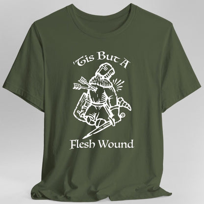 ’Tis But A Flesh Wound T-Shirt - Starry Skies Austin