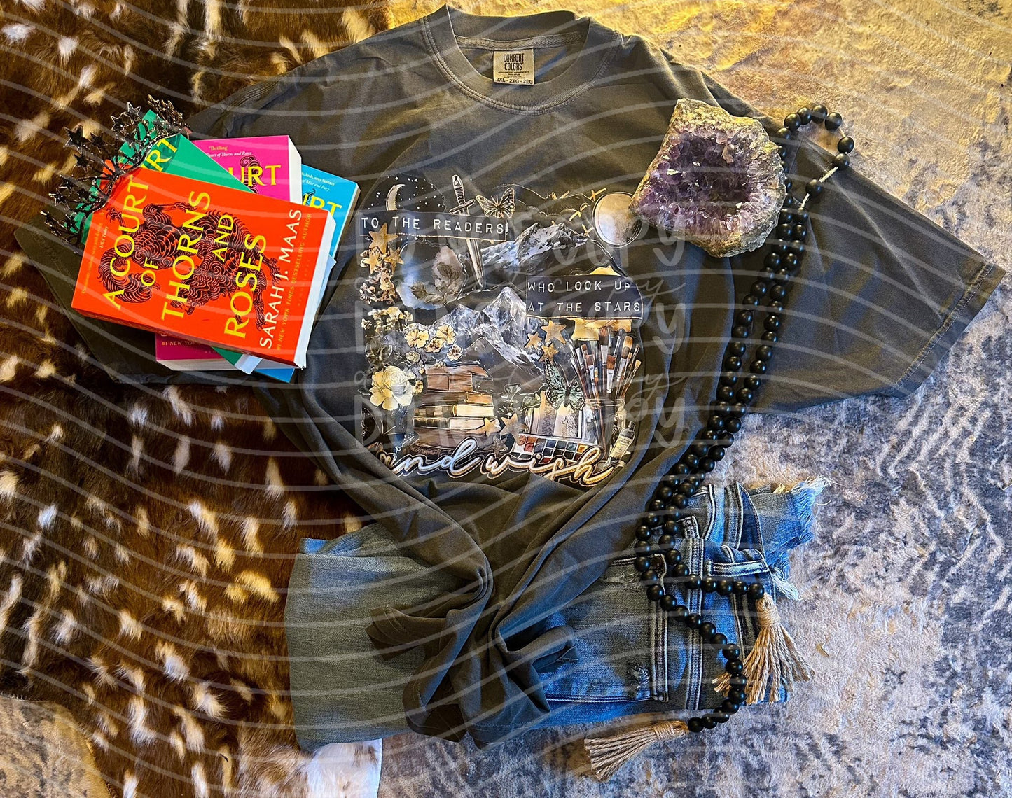 To the Readers Graphic Tee - Starry Skies Austin