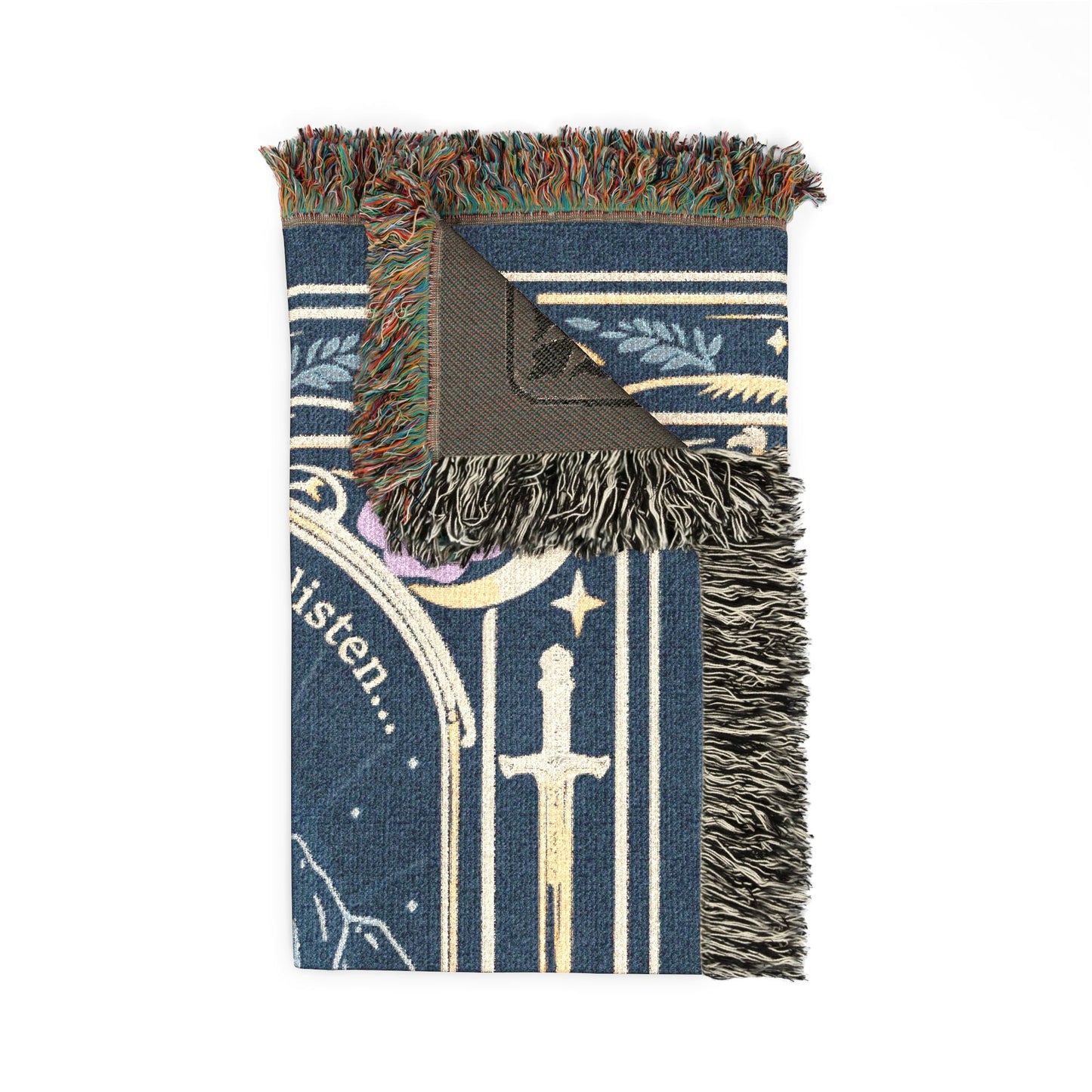 To The Stars Who Listen Woven Blanket - Starry Skies Austin
