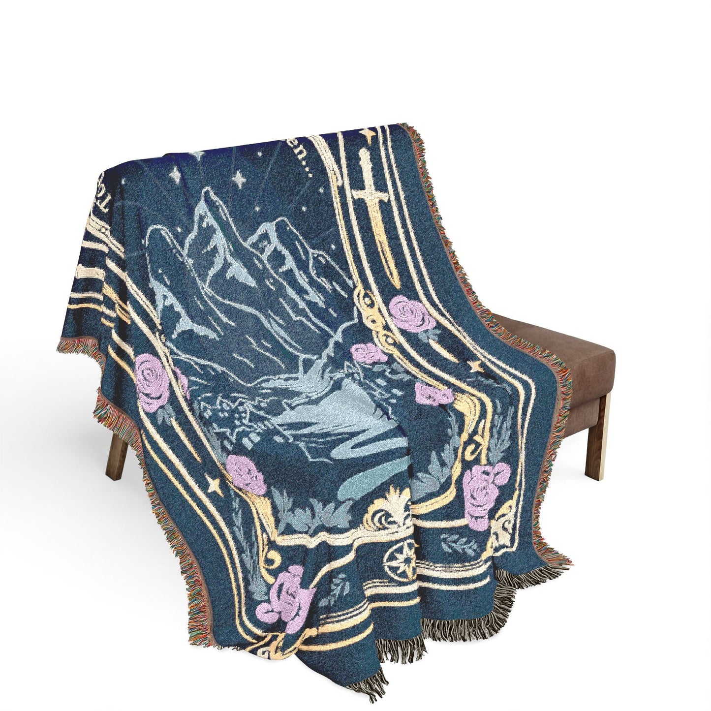 To The Stars Who Listen Woven Blanket - Starry Skies Austin