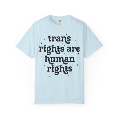 Trans Rights are Human Rights Tee - Starry Skies Austin