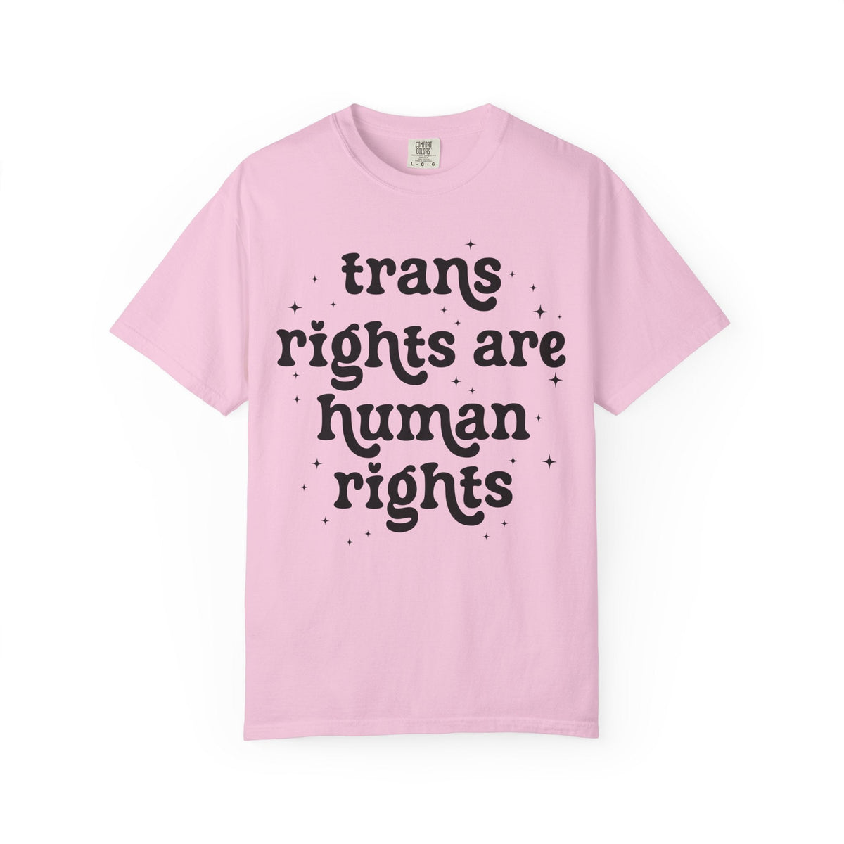 Trans Rights are Human Rights Tee - Starry Skies Austin