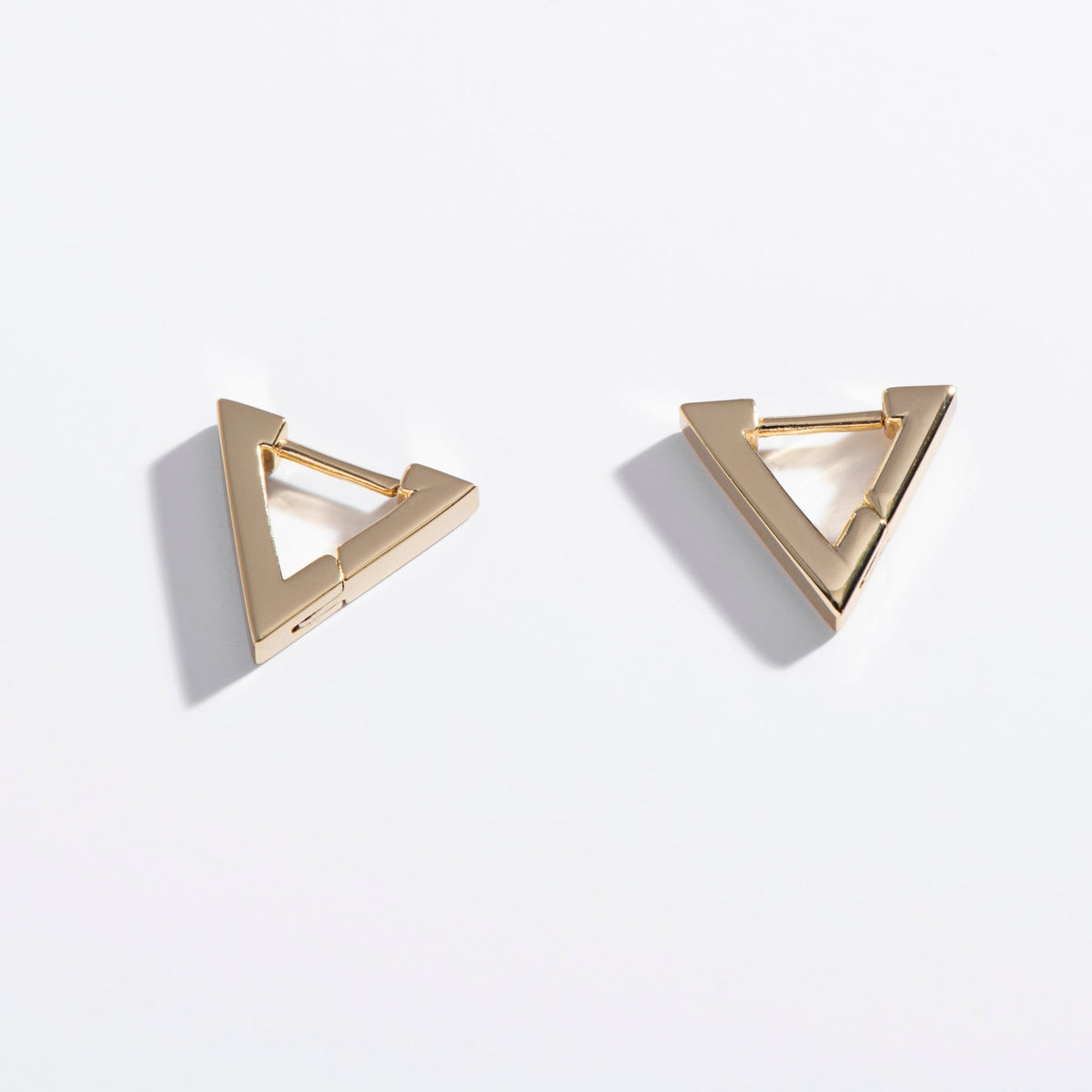 Triangle Huggie Hoops - Starry Skies Austin
