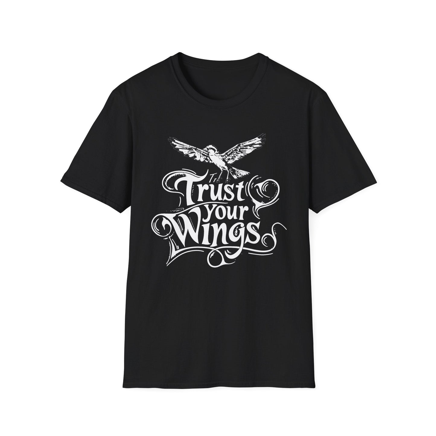 Trust Your Wings Softstyle Tee - Starry Skies Austin