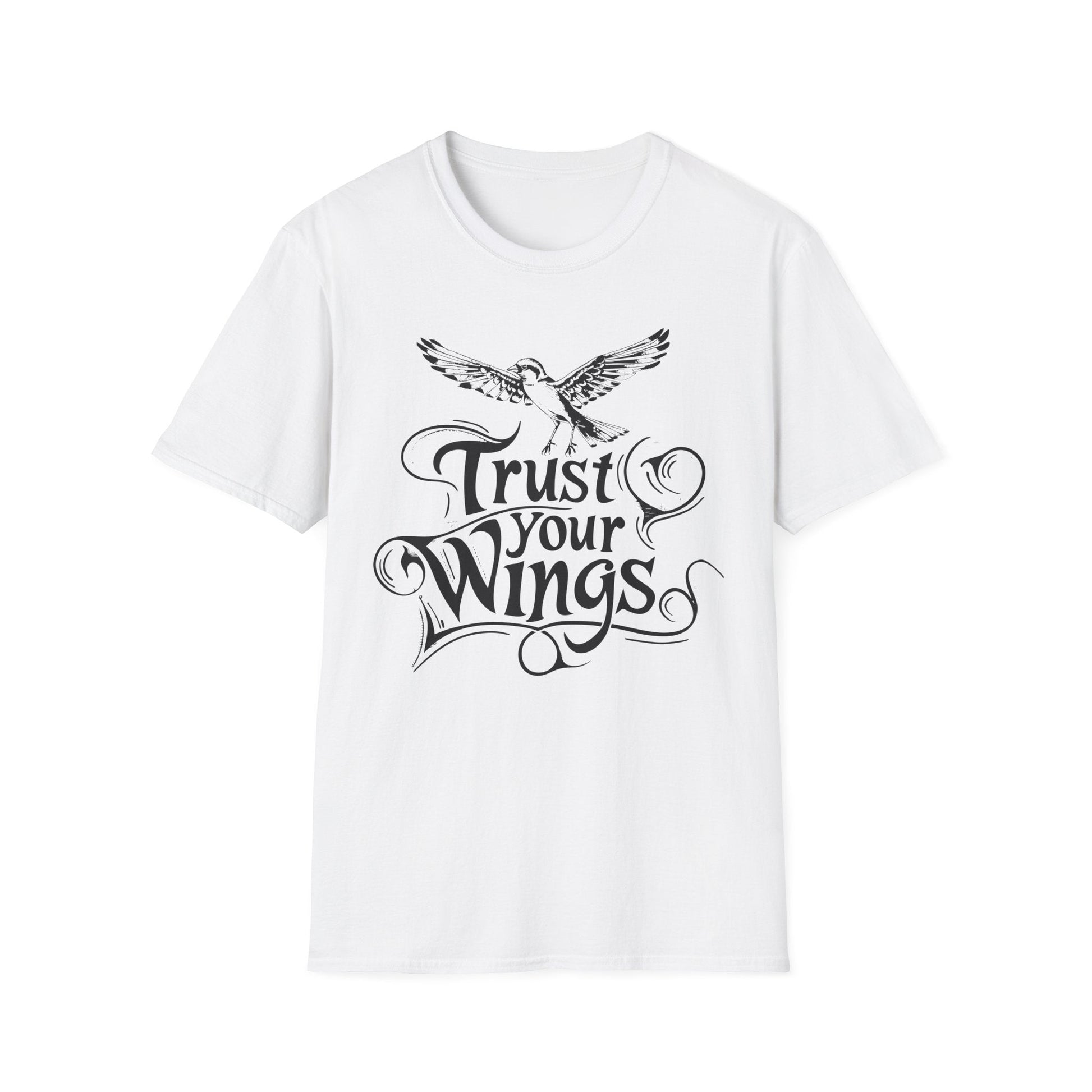 Trust Your Wings Softstyle Tee - Starry Skies Austin