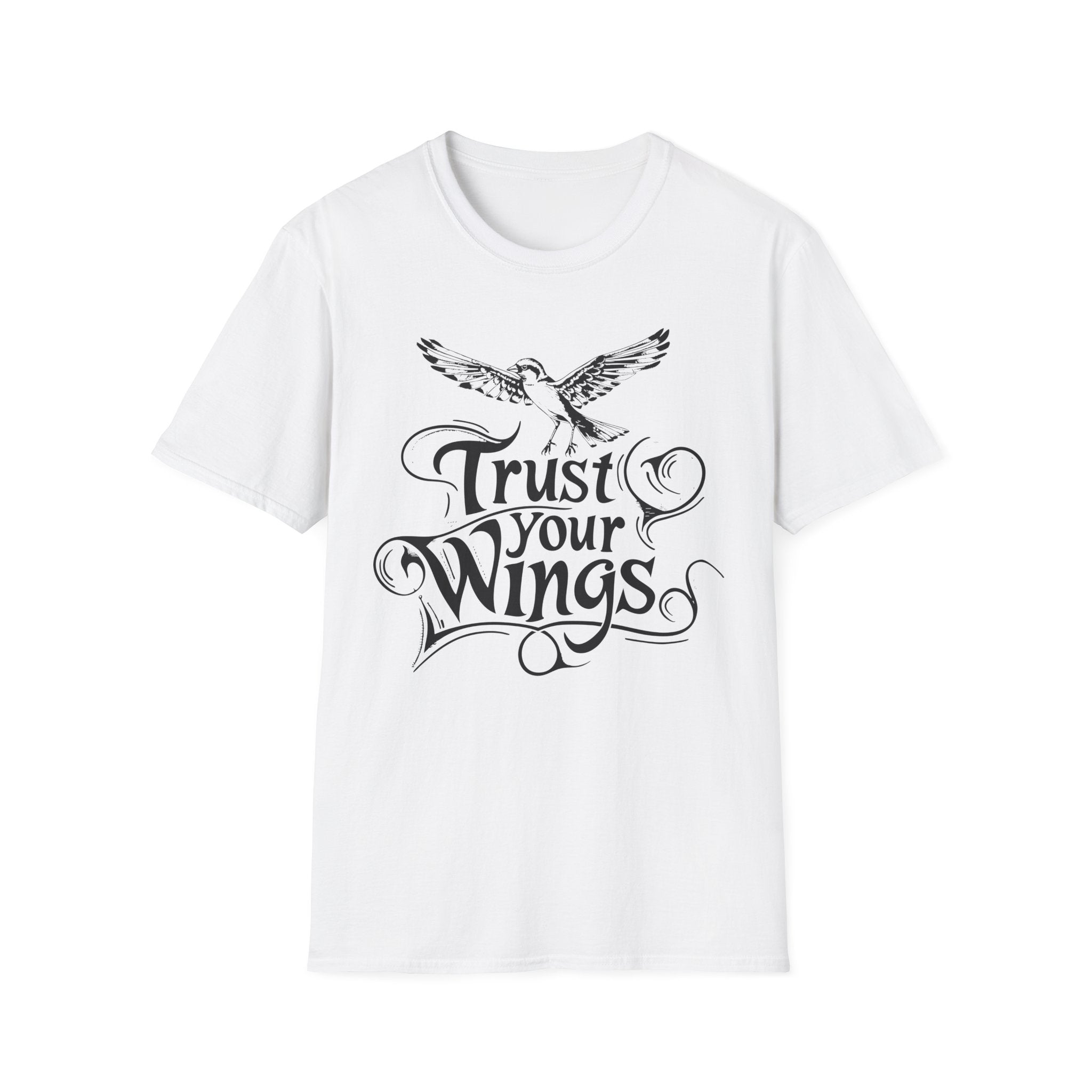 Trust Your Wings Softstyle Tee - Starry Skies Austin