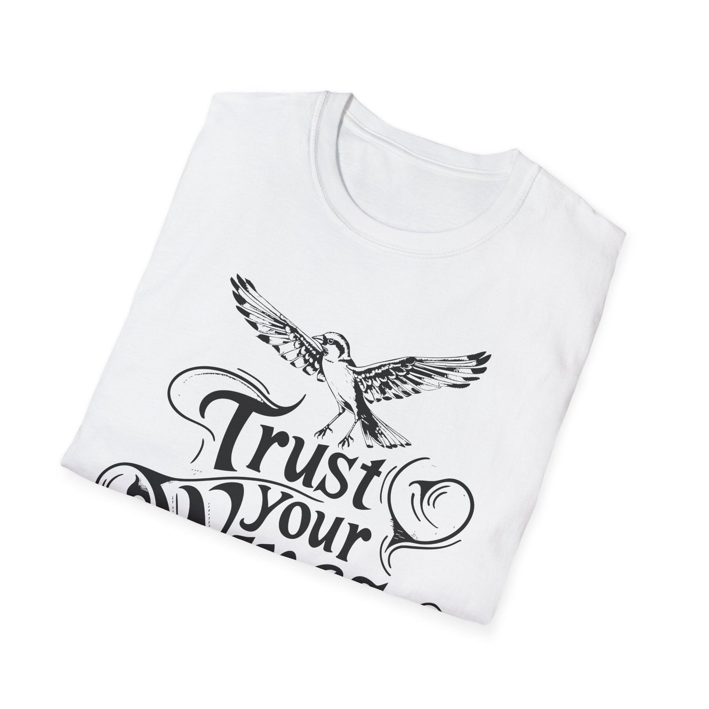 Trust Your Wings Softstyle Tee - Starry Skies Austin
