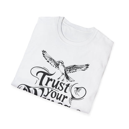 Trust Your Wings Softstyle Tee - Starry Skies Austin