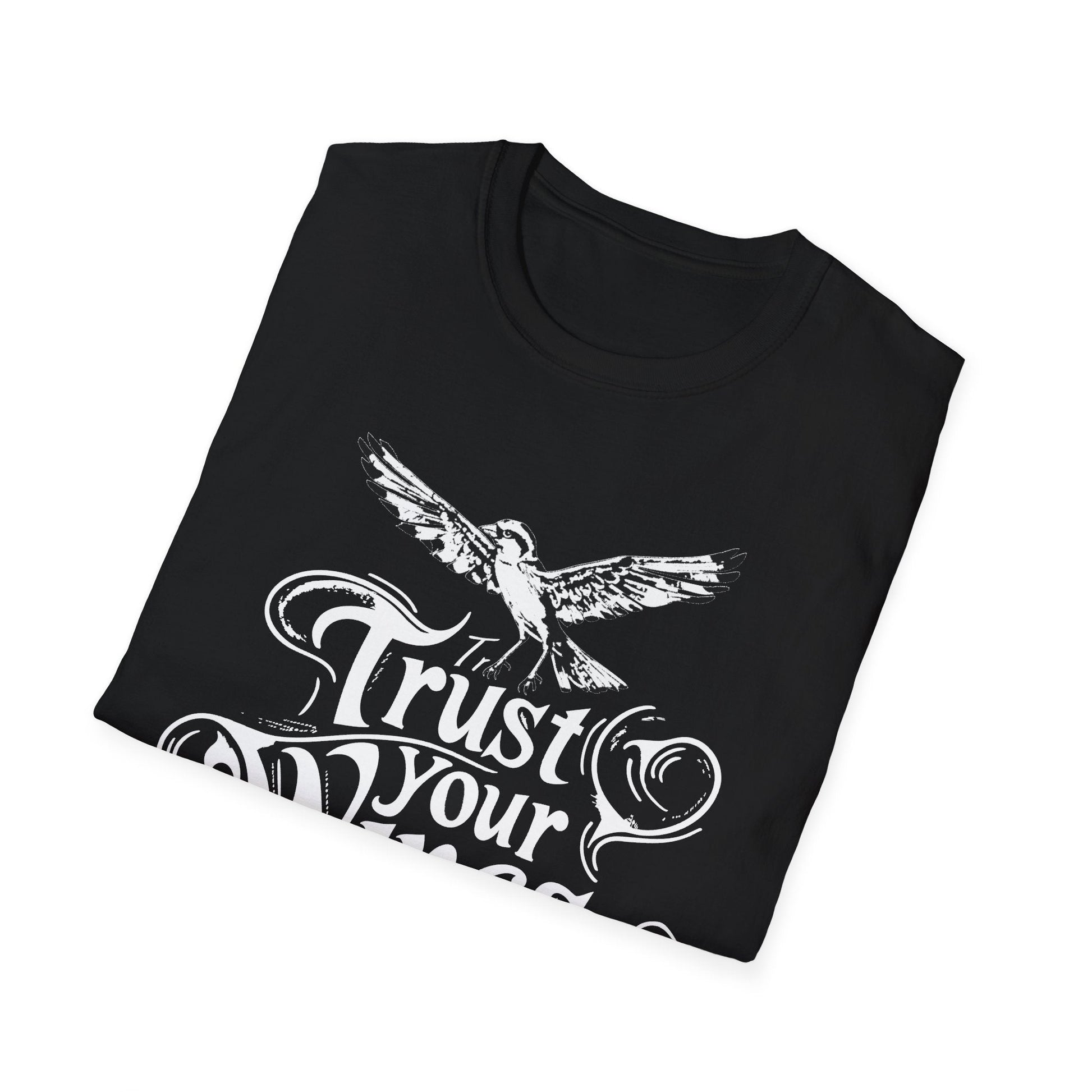 Trust Your Wings Softstyle Tee - Starry Skies Austin