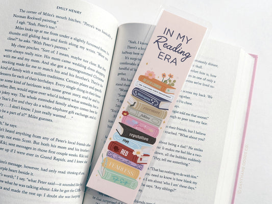 TS In My Reading Era Laminated Bookmark - Starry Skies Austin