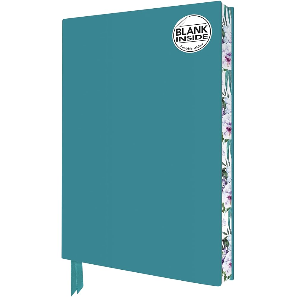 Turquoise Blank Artisan Notebook (Flame Tree Journals) (Blank Artisan Notebooks) by Flame Tree Studio - Starry Skies Austin