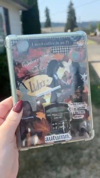 TV Show Inspired Fall Collage Kindle Paperwhite Insert - Starry Skies Austin