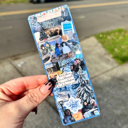 TV Show Winter Collage Bookmark - Starry Skies Austin