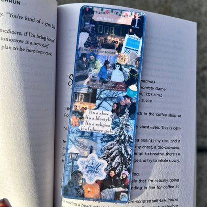 TV Show Winter Collage Bookmark - Starry Skies Austin