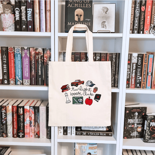 Twilight Book Club Sublimated Canvas Tote Bag - Starry Skies Austin