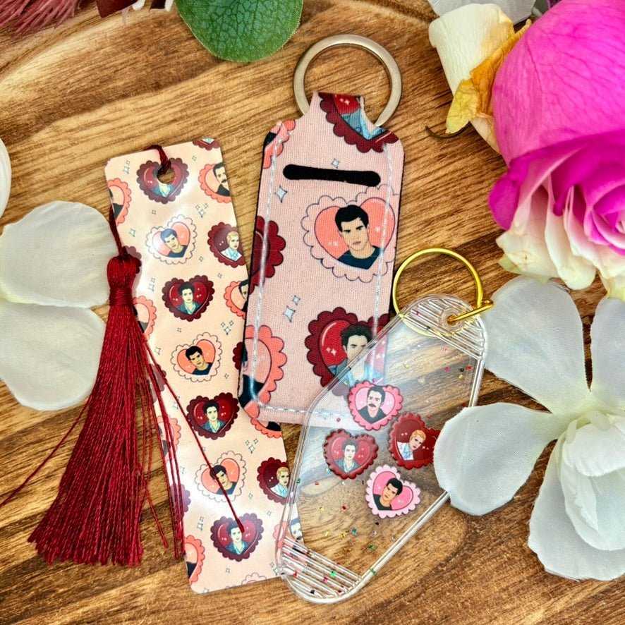 Twilight Boys Inspired Metal Bookmark - 1.3 x 4.7 inches - Starry Skies Austin