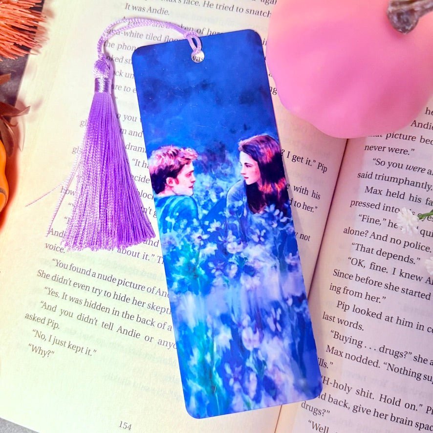Twilight Meadow Scene Metal Bookmark – Inspired by Bella & Edward’s Meadow - Starry Skies Austin