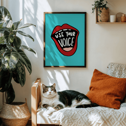 Use Your Voice Unframed Art Print - Starry Skies Austin