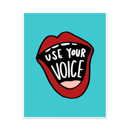 Use Your Voice Unframed Art Print - Starry Skies Austin