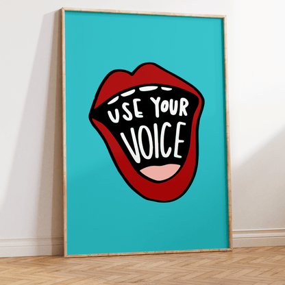 Use Your Voice Unframed Art Print - Starry Skies Austin