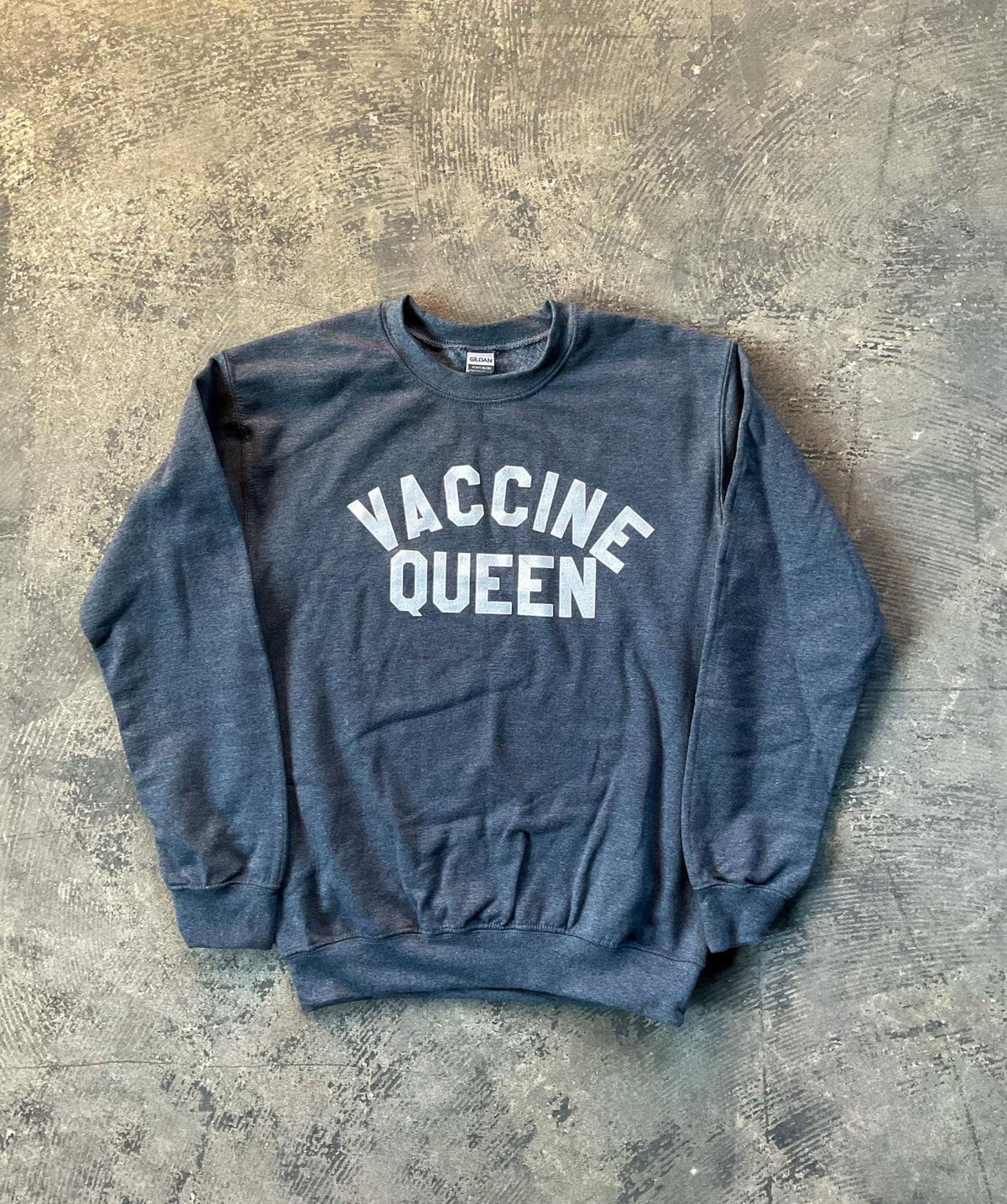 Vaccine Queen Sweatshirt - Starry Skies Austin