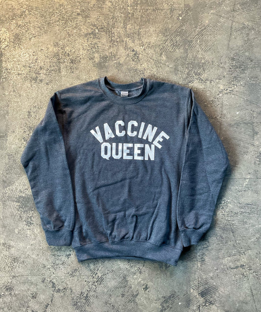 Vaccine Queen Sweatshirt - Starry Skies Austin