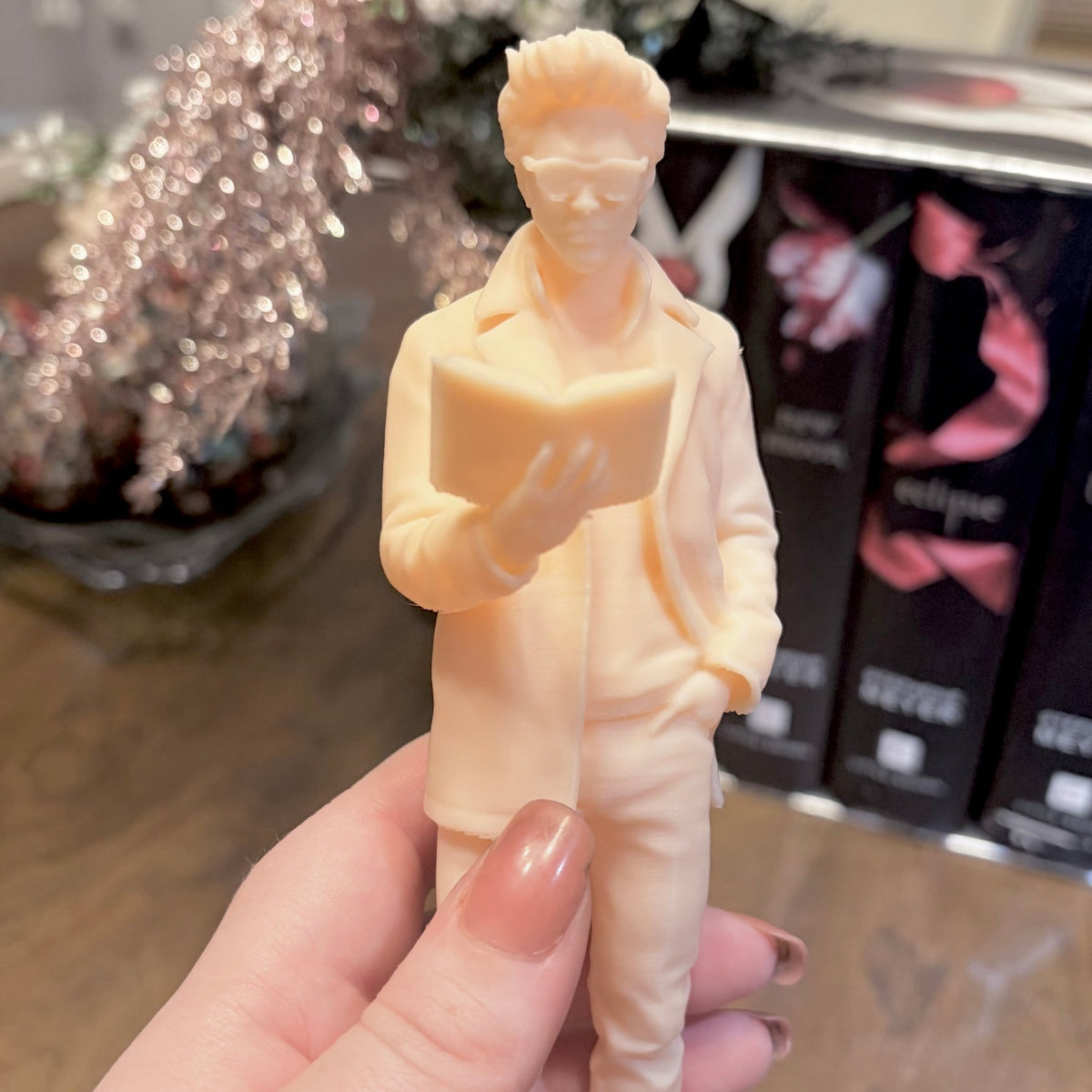Vampire from WA Inspired 3d Printed Bookshelf Decor - Starry Skies Austin